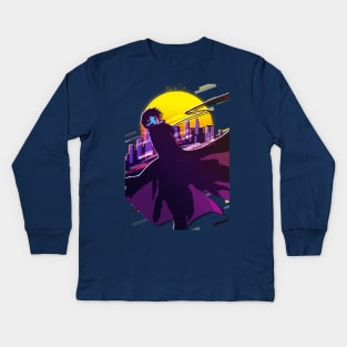 Darker than Black Hei Kids Long Sleeve T-Shirt